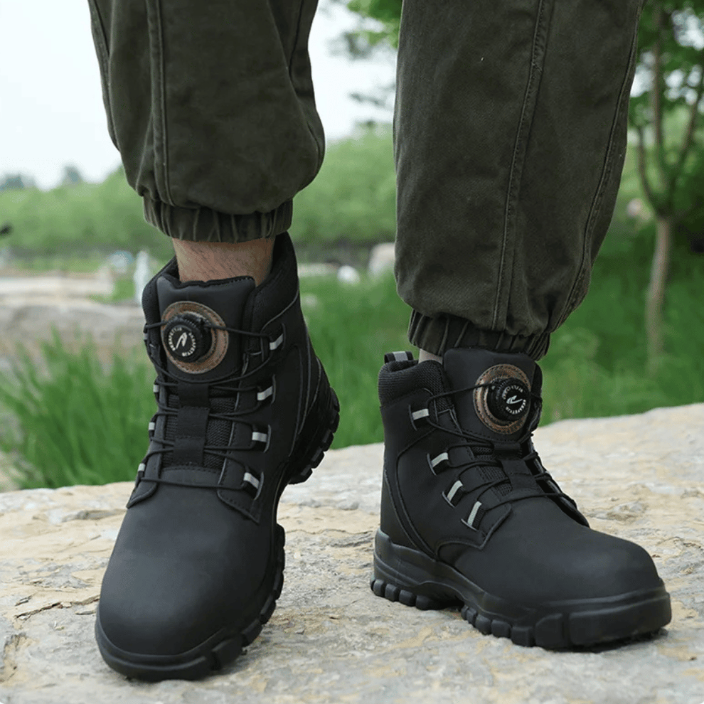 PGIX™ | Bottes homme de sécurité imperméables — Embout acier, antidérapantes et ultra-confort