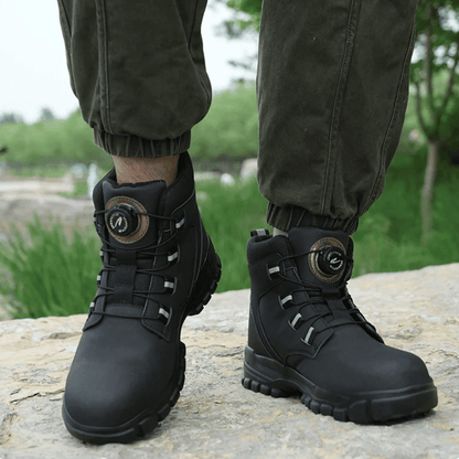 PGIX™ | Bottes homme de sécurité imperméables — Embout acier, antidérapantes et ultra-confort