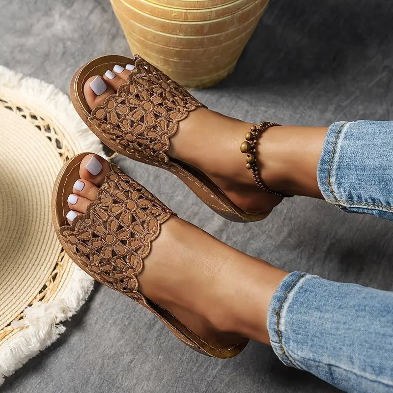 Lawra™ | Sandales femme à petit talon : confort chic et maintien optimal