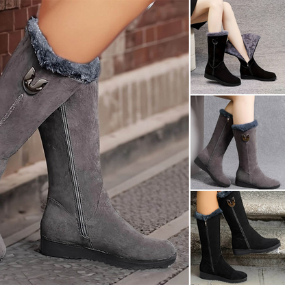 Machtel™ | Bottes d’hiver fourrées — Chaudes, antidérapantes et faciles à enfiler