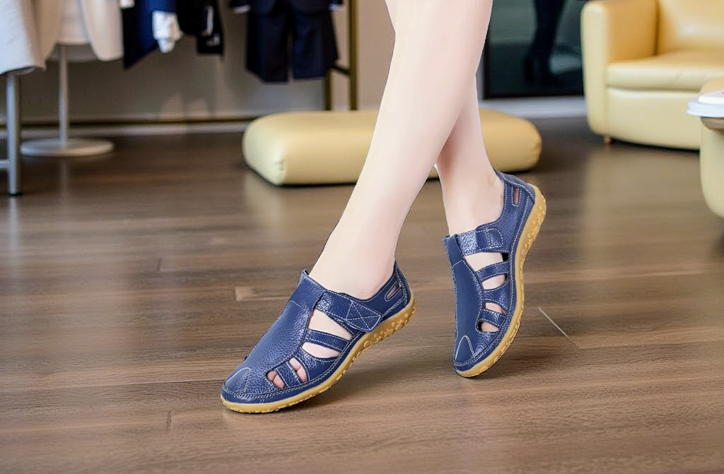 Vita™ | Sandales en Cuir Véritable – Élégance Intemporelle et Confort Optimal