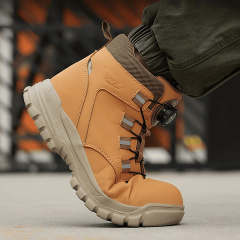 PGIX™ | Bottes homme de sécurité imperméables — Embout acier, antidérapantes et ultra-confort