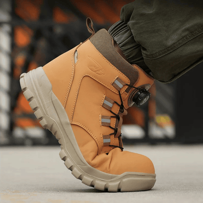 PGIX™ | Bottes homme de sécurité imperméables — Embout acier, antidérapantes et ultra-confort