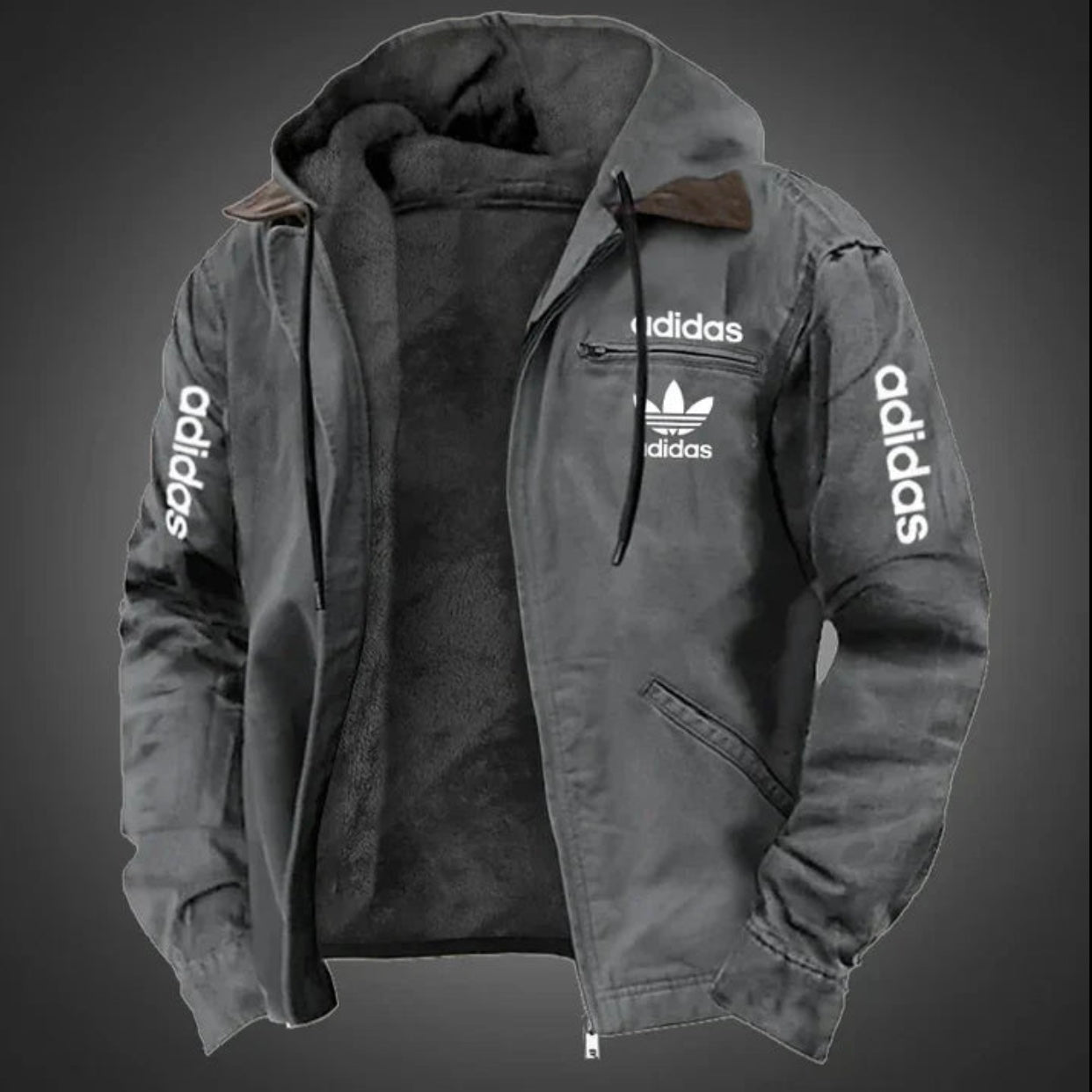 AD VESTE À FOURRURE | Veste homme chaude & coupe urbaine