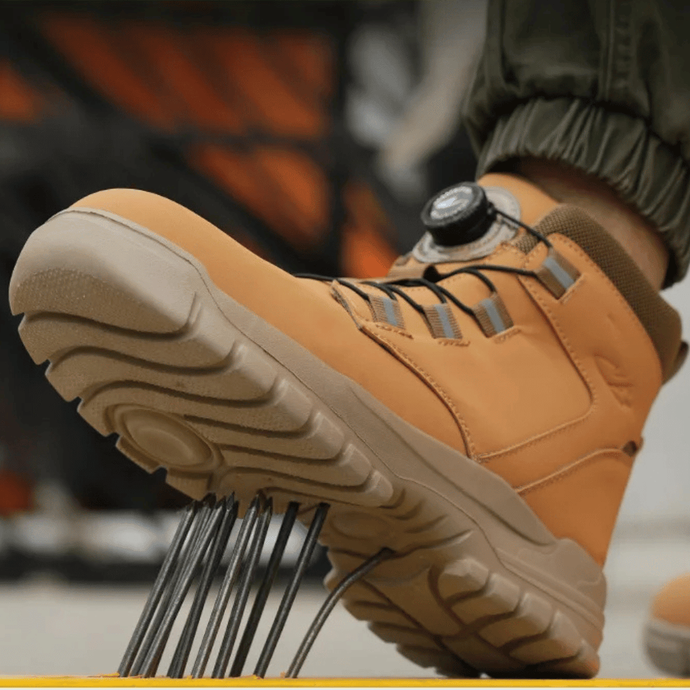 PGIX™ | Bottes homme de sécurité imperméables — Embout acier, antidérapantes et ultra-confort