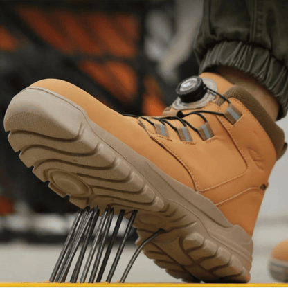 PGIX™ | Bottes homme de sécurité imperméables — Embout acier, antidérapantes et ultra-confort