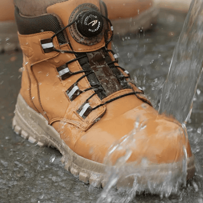 PGIX™ | Bottes homme de sécurité imperméables — Embout acier, antidérapantes et ultra-confort
