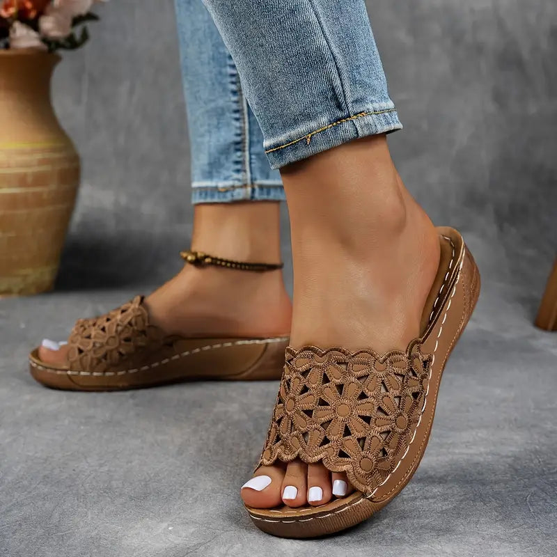 Lawra™ | Sandales femme à petit talon : confort chic et maintien optimal