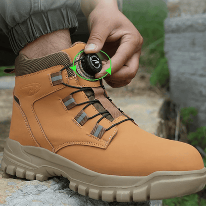 PGIX™ | Bottes homme de sécurité imperméables — Embout acier, antidérapantes et ultra-confort
