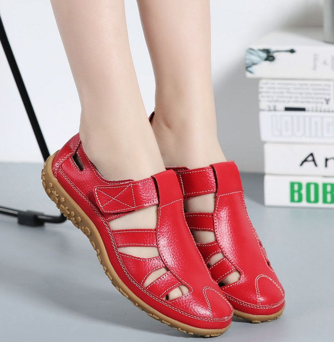 Vita™ | Sandales en Cuir Véritable – Élégance Intemporelle et Confort Optimal