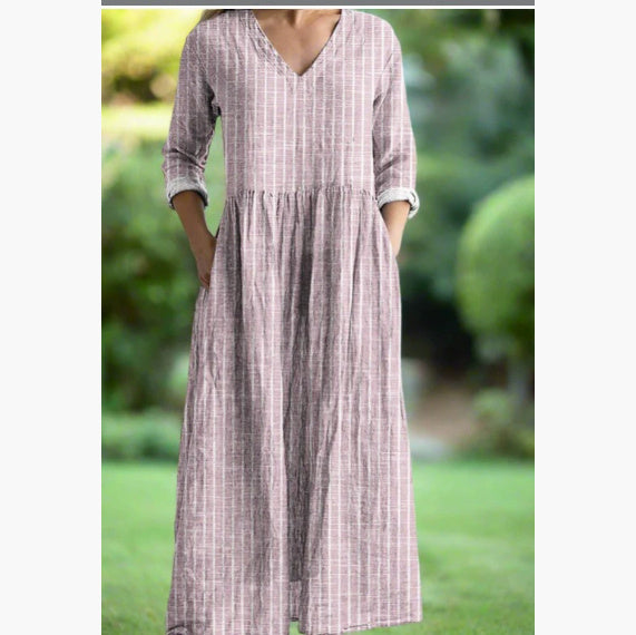 Camille™ | Robe Femme Élégante & Confort Naturel pour l'Été