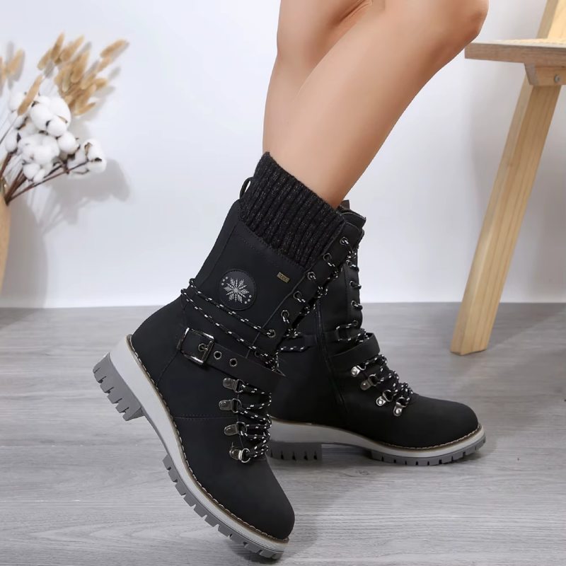 Chaussures d'hiver élégantes pour femmes - Bottes Camille