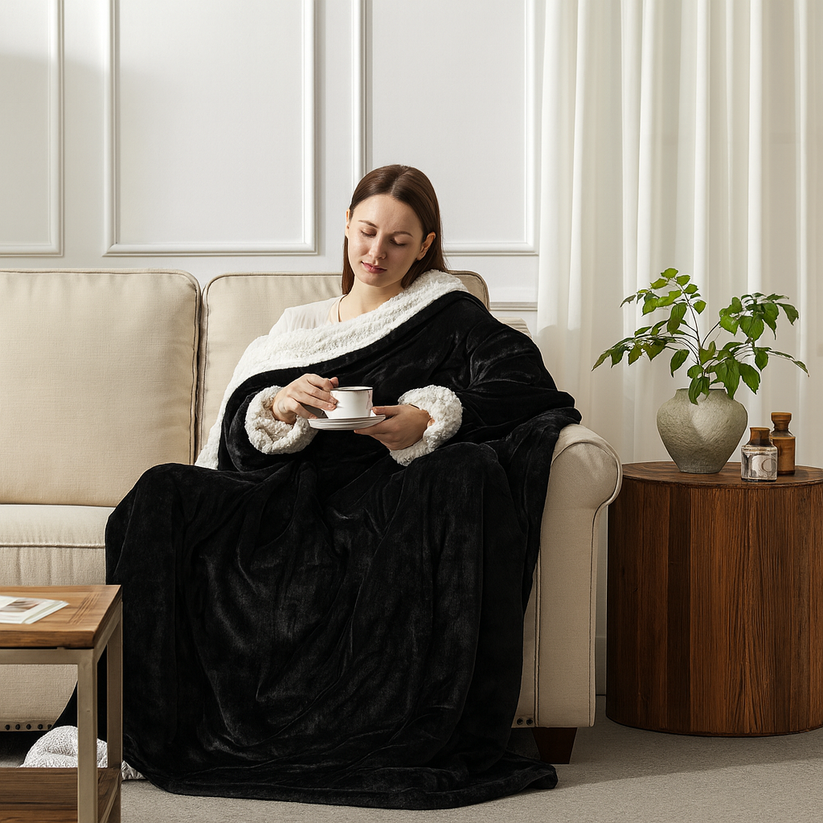 Warm™ | Fast-Heating Wearable Blanket — Instant Cozy Comfort