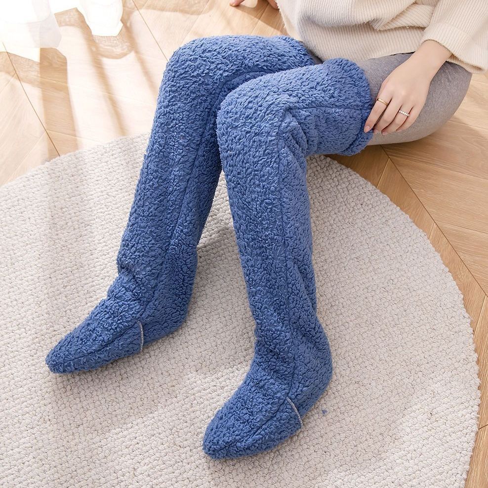 Détail des fibres thermiques avancées des chaussettes Sock™.