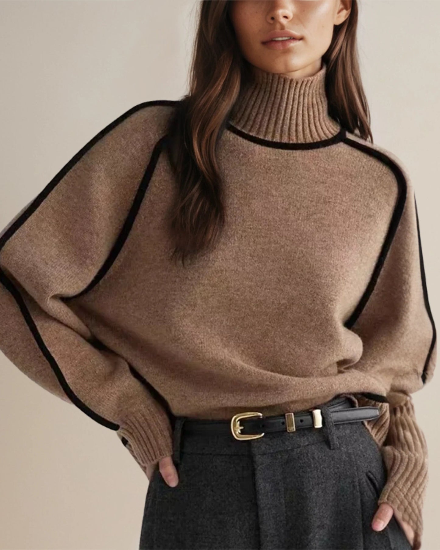 Look raffiné avec le pull Floriane™, adapté à toutes les saisons.