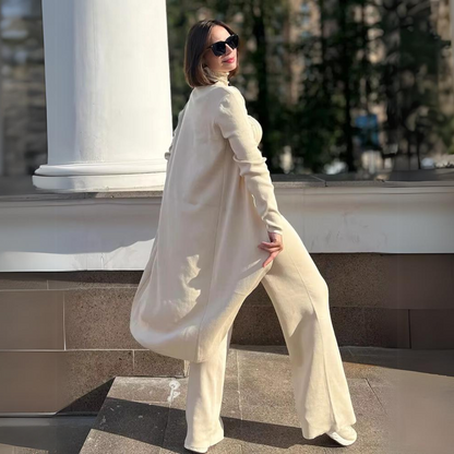 Amélie | Ensemble Tricot Femme 3 Pièces Élégance et Confort Lunnav