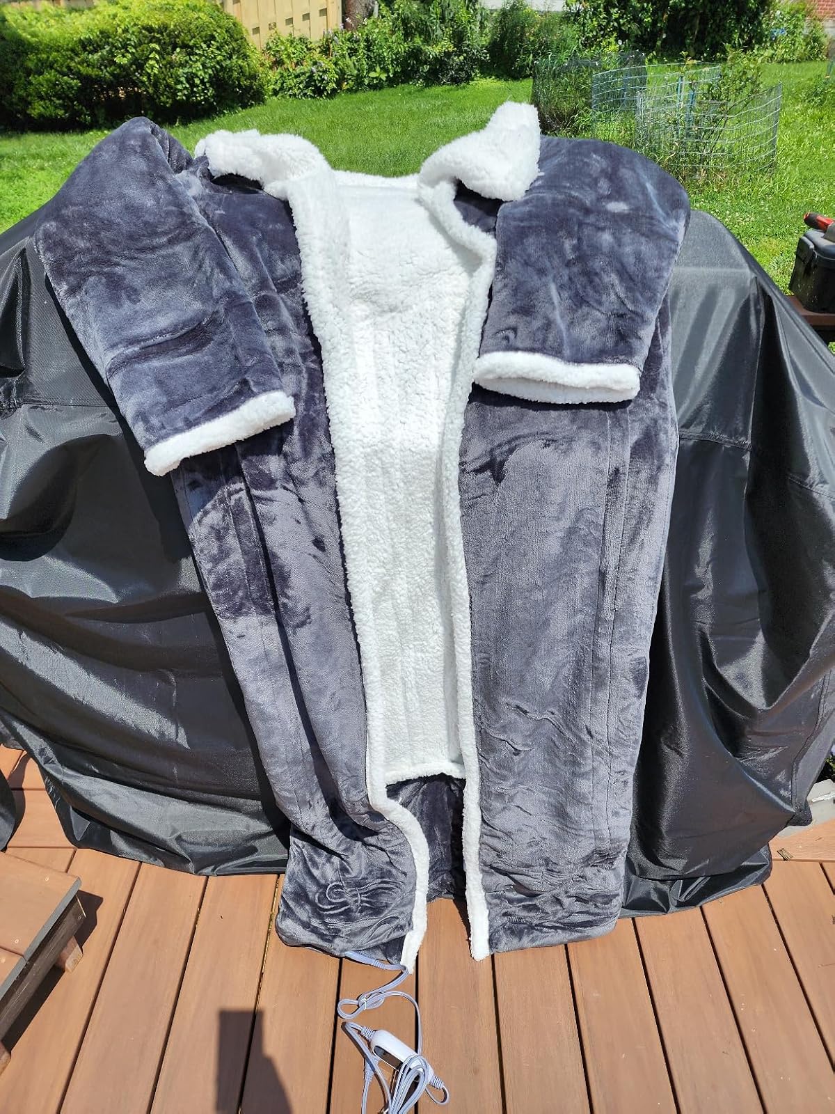 Warm™ | Fast-Heating Wearable Blanket — Instant Cozy Comfort