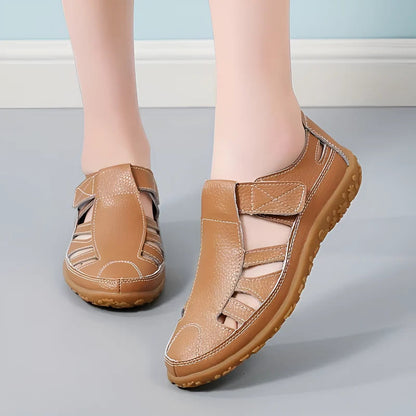 Vita™ | Sandales en Cuir Véritable – Élégance Intemporelle et Confort Optimal