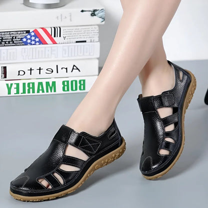 Vita™ | Sandales en Cuir Véritable – Élégance Intemporelle et Confort Optimal