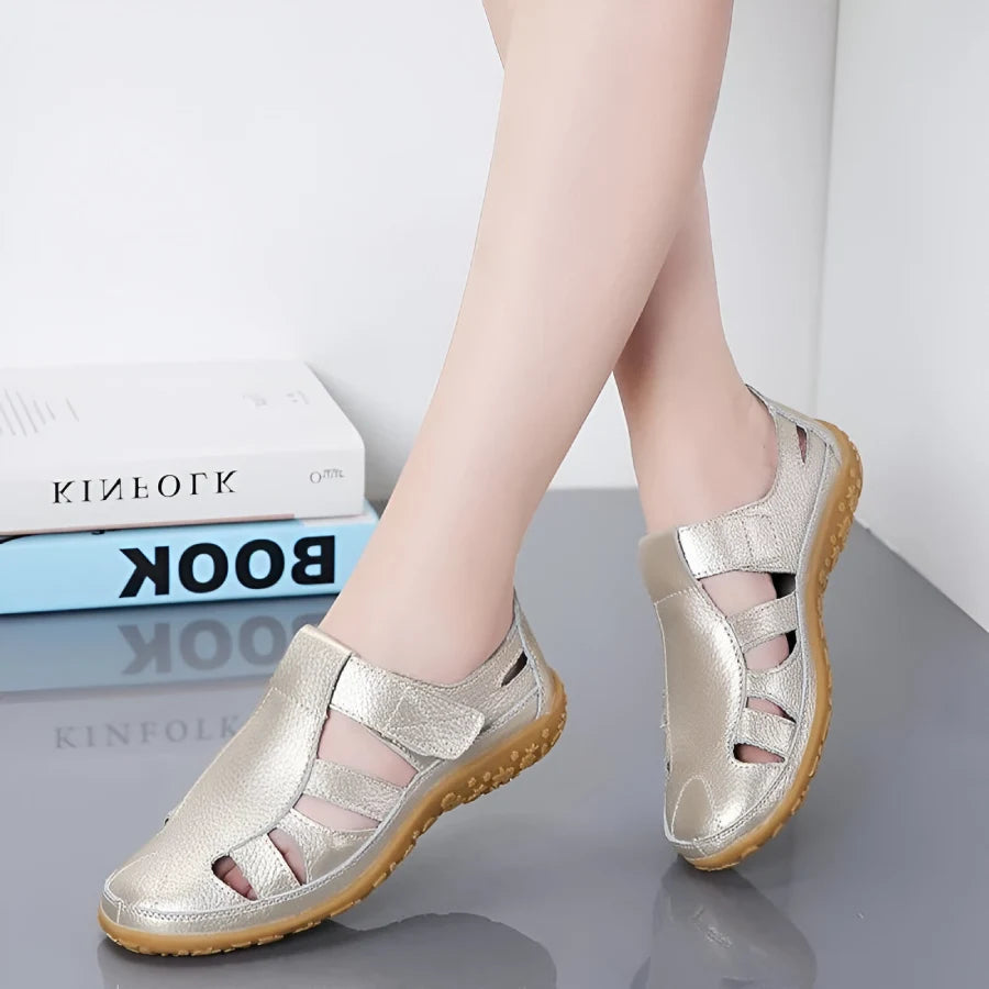 Vita™ | Sandales en Cuir Véritable – Élégance Intemporelle et Confort Optimal