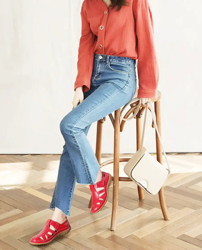 Vita™ | Sandales en Cuir Véritable – Élégance Intemporelle et Confort Optimal