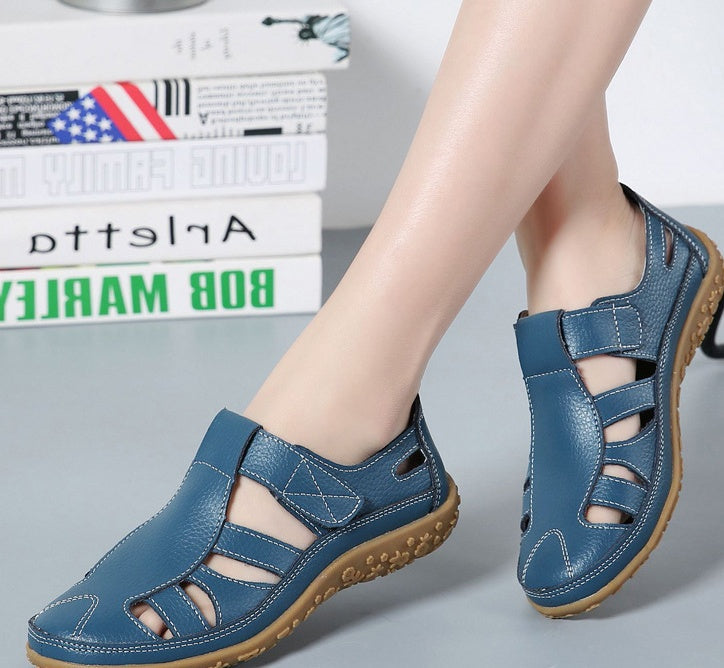 Vita™ | Sandales en Cuir Véritable – Élégance Intemporelle et Confort Optimal