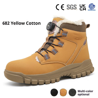 PGIX™ | Bottes homme de sécurité imperméables — Embout acier, antidérapantes et ultra-confort